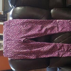 Reebok girls leggings LG 10/12 w/pockets